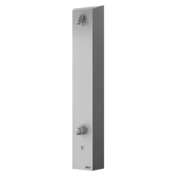 Sprchový set Sprchový panel Sanela na stěnu s vypínačem nerez SLSN02PB