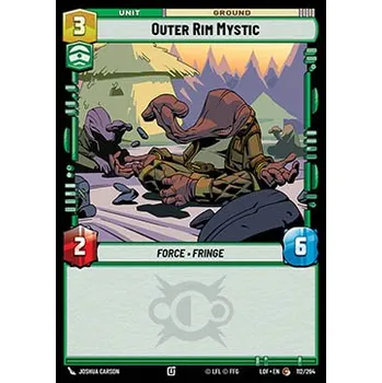 Sběratelská karetní hra Outer Rim Mystic 112/264 - Legends of the Force Typ karty: Standard