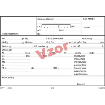 Obraz Krevní obraz velký