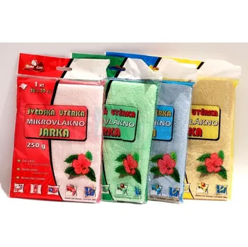 Utěrka Švédská utěrka, 30 x 30 cm, mikrovlákno 250 g - mix barev