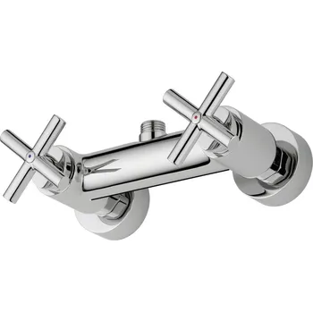 Vodovodní baterie Sprchová baterie Paffoni Cruz bez sprchového setu 150 mm chrom QTV168R