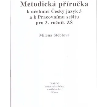 Český jazyk Český jazyk 3 - metodická příručka
