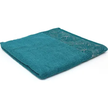 Ručník Luana Osuška Palma 70x140 cm, petrolejová