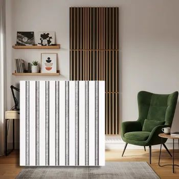 Obklad Windu Akustický obkladový panel 800x400mm 0,32m2 Bílá/šedý filc