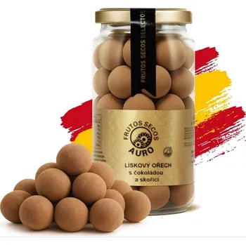 Čokoláda Lískový ořech s bílou čok. a skořicí 200 g