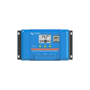 solární regulátor Solární regulátor PWM Victron Energy 5A LCD a USB 12V/24V