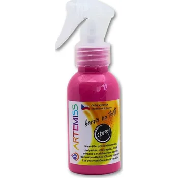 Speciální výtvarná barva Barva na textil ve spreji růžová - 110 g