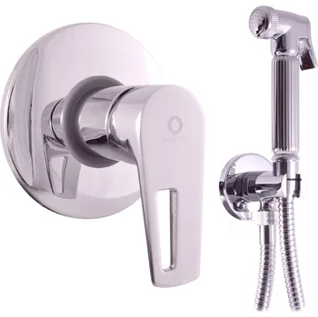 Bidetová baterie RAV SLEZÁK Colorado s bidetovou sprškou chrom CO242/1