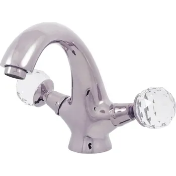 Vodovodní baterie Umyvadlová baterie RAV SLEZÁK s clic-clacem chrom BRILLIANCE129.5