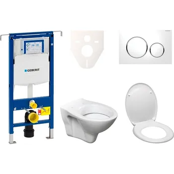Bidet Cenově zvýhodněný závěsný WC set Geberit do lehkých stěn / předstěnová montáž+ WC S-Line S-line Pro 111.355.00.5ND4