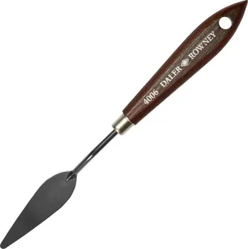 Malířská špachtle Umělecká nerezová špachtle Daler-Rowney 4006 - oblá 6,5 cm