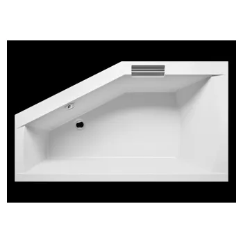 Vana Riho Geta 170 x 90 cm vana pravá akrylátová asymetrická bílá B031001005