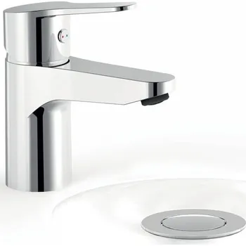 Vodovodní baterie Umyvadlová baterie Tres Base s clic-clacem chrom 21510303D