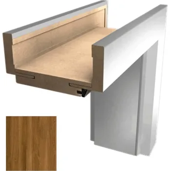 Obložková zárubeň Naturel 70 cm pro tloušťku stěny 24,7-26,7 cm T10DPL70