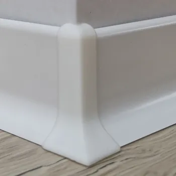 Podlahová lišta Roh k soklu Profil-EU bílá, PVC, SKPVCVNER4BI
