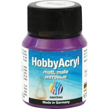 Speciální výtvarná barva Hobby Acryl matt Nerchau - 59 ml - fialová