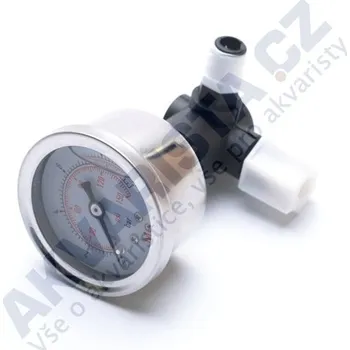 Zařízení na úpravu vody Manometr glycerinový pro reverzní osmozy na obal membrány set s adapterem
