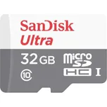 Vysokorychlostní paměťová karta SanDisk Ultra microSDHC 32 GB 100 MB/s Class 10 UHS-I, Android včetně SD adaptéru