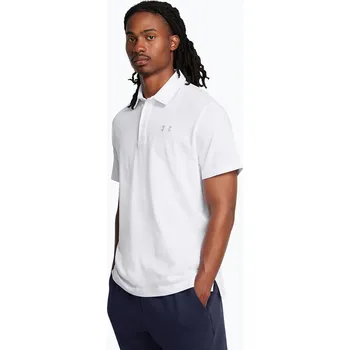 Pánské tričko Pánské polo tričko Under Armour Icon Polo white/white