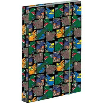 desky na sešit Desky na sešity s boxem A5 Jumbo - Dinosaurus