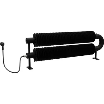 Radiátor Radiátor elektrický ISAN Spiral 150 cm černá mat ZO20571500FZECSM