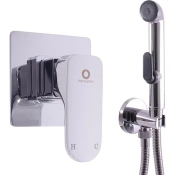 Bidetová baterie RAV SLEZÁK Yukon s bidetovou sprškou chrom YU142