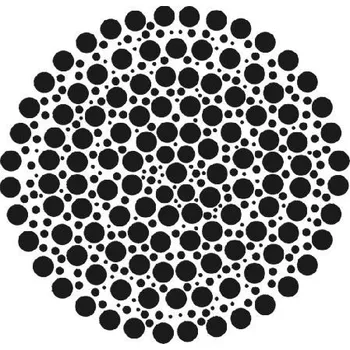 Plastová šablona - Mandala I, 29 × 29 cm