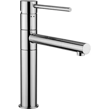 Vodovodní baterie Dřezová baterie Paffoni Birillo s otočným ramínkem chrom BI188CR