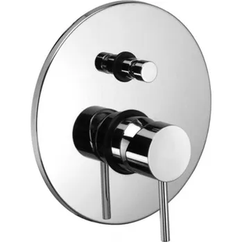 Vodovodní baterie Sprchová a vanová baterie Paffoni LIGHT včetně podomítkového tělesa chrom LIG015CR