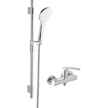 Vodovodní baterie Sprchová baterie SAT Project se sprchovým setem 150 mm chrom SATBSPRO268SET