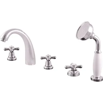 Vanová baterie RAV SLEZÁK Morava se sprchovým setem chrom MK176.5P