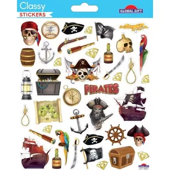 samolepka Samolepky piráti