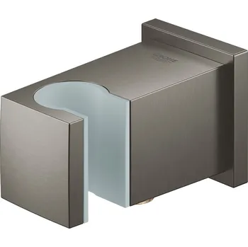 Vodovodní baterie Podomítkový vývod GROHE Euphoria Cube pod omítku s držákem sprchy kartáčovaný Hard Graphite 26370AL0