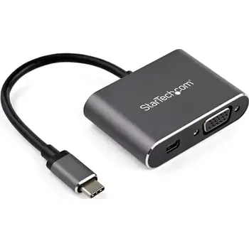 Notebook StarTech Multiport video adaptér USB-C na Mini DisplayPort VGA šedá (CDP2MDPVGA)