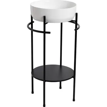 Konstrukce Naturel Round s umyvadlem SATINF3939 KONUROUNDUB