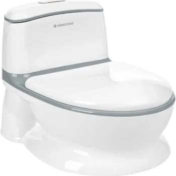 Nočník KIKKABOO Nočník toaleta Flushy Grey