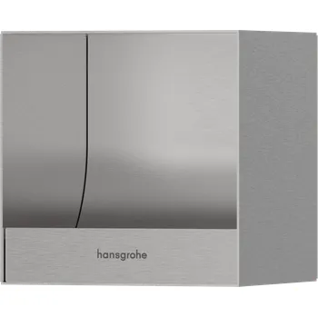 Držák toaletního papíru Hansgrohe XtraStoris Original kartáčovaná nerezová ocel 56065800