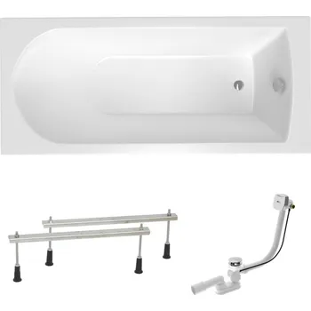 Umyvadlo Obdélníková vana SAT Savero plus 170x75 cm akrylát levá i pravá SATSAV1700APN