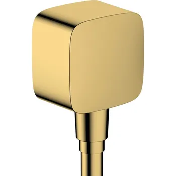 Podomítkový vývod Hansgrohe FixFit se zpětným ventilem leštěný vzhled zlata 26457990