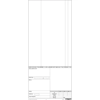 Tiskopis Karta na zdravotní záznam