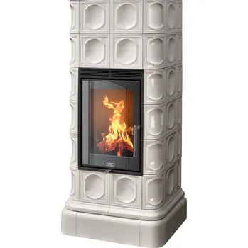 Krbová kamna Kachlová kamna ABX Kaledonie exklusive L Barva: Perle