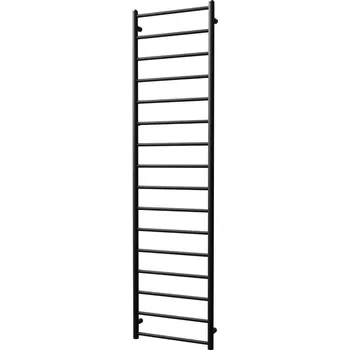 Radiátor Radiátor ISAN Aura 114x30 cm černý samet DDIN11400300CSM