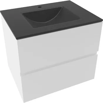 Koupelnová skříňka s umyvadlem Naturel Verona 60x50x45,5 cm bílá mat VERONA60BMU4