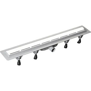 sprchový žlab Sprchový žlab Polysan 86 cm polypropylen šedá lesk lines 71675