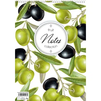 Blok A4 spirála 70 listů - čtverečkovaný 5 × 5 mm