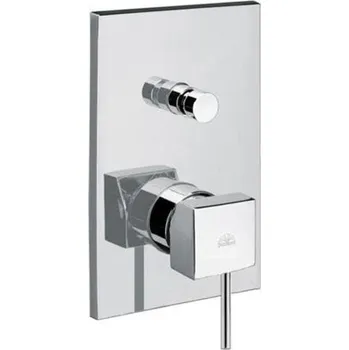 Vodovodní baterie Vanová baterie Paffoni Level včetně podomítkového tělesa chrom LEA015CR