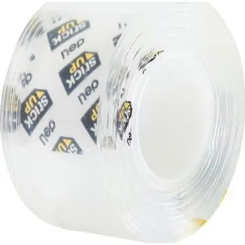 Lepicí páska Lepicí páska DELI oboustranná 25,4 mm × 1,5 m transparentní