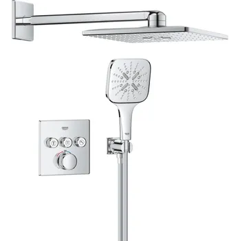 Sprchový set Sprchový systém GROHE Grohtherm Smartcontrol bez podomítkového tělesa chrom 1039980000