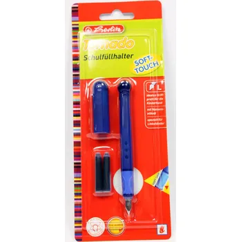 Herlitz Pero bombičkové Tornádo pro leváky - modré