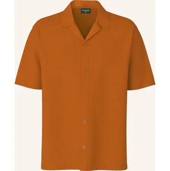 Pánská košile Strellson Pánská Úpletová Košile Soma Slim Fit, tmavě...